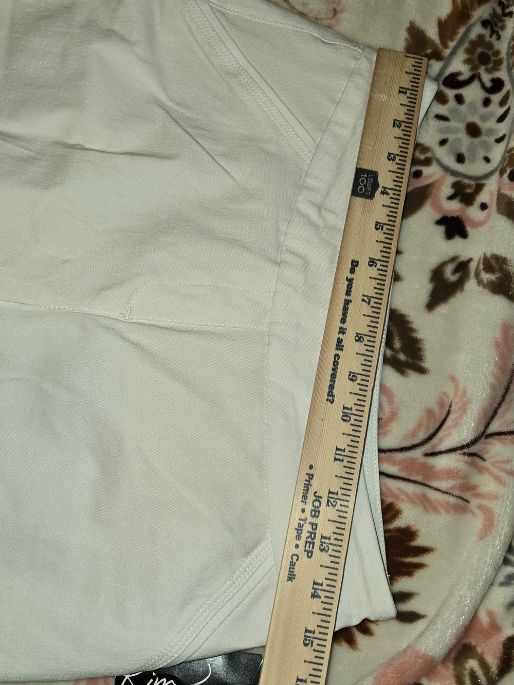 NWT Kim ROGERS 6 PETITE belk White Women's Stretch Bermuda Shorts - Picture 7 of 9